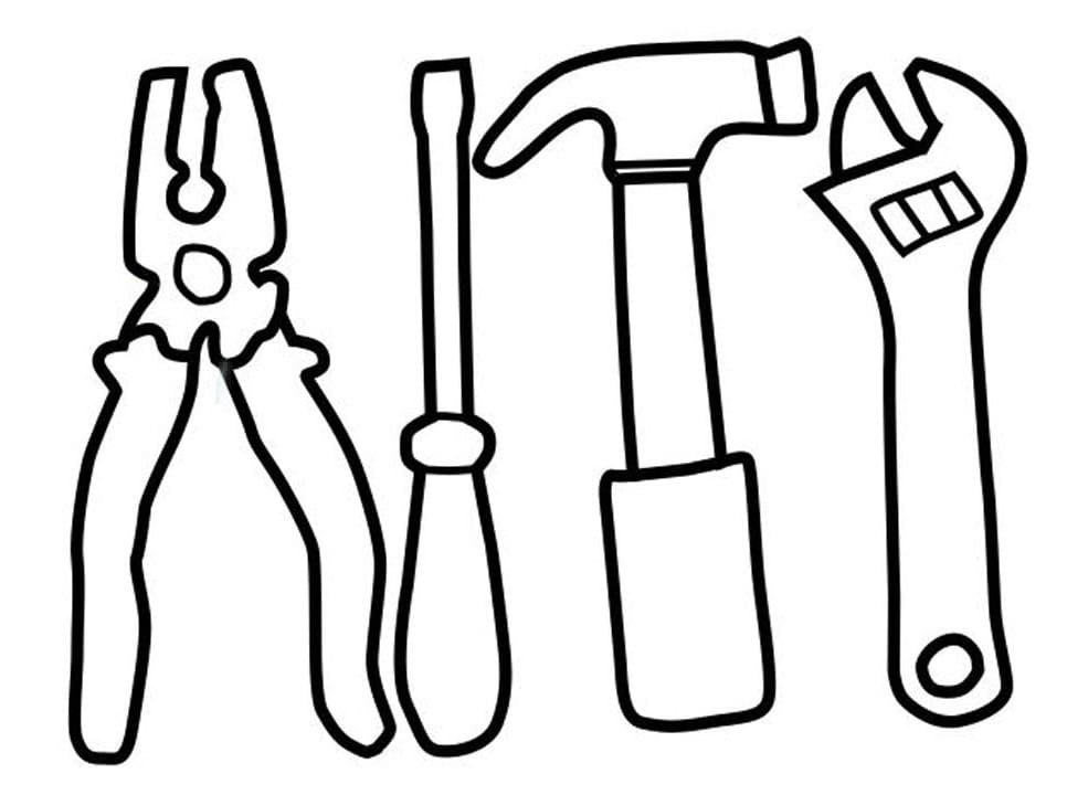 Tools Coloring Pages Free Printable Coloring Pages For Kids