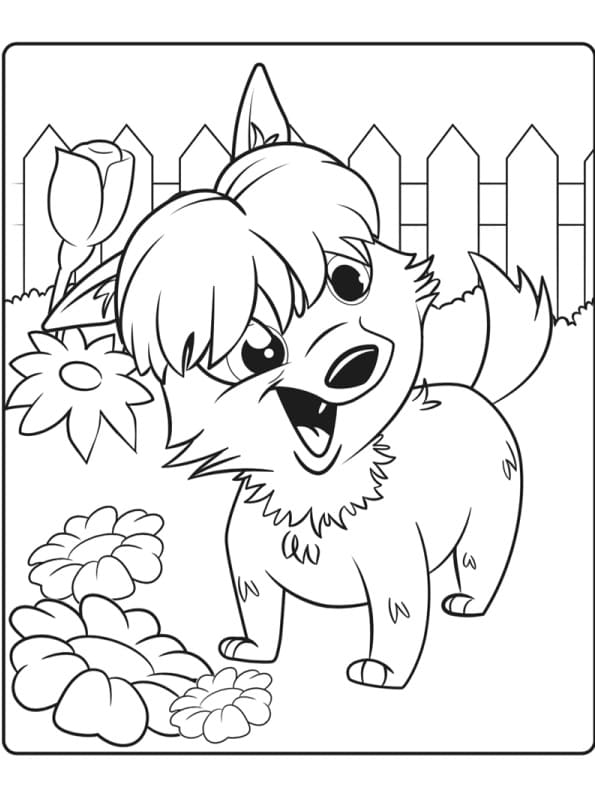 Print Washimals Coloring Page - Free Printable Coloring Pages for Kids