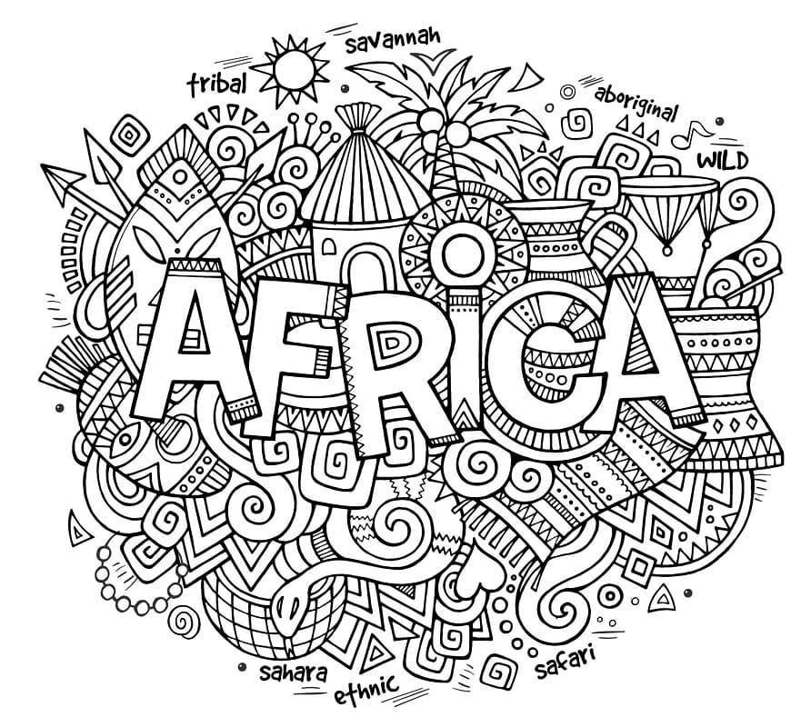 Printable Africa