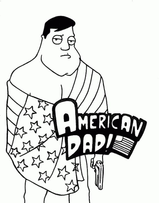 Printable American Dad