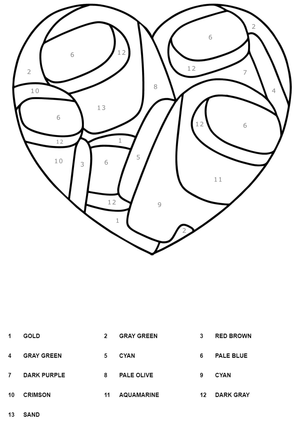 1040  Among Us Valentines Coloring Pages  Best Free