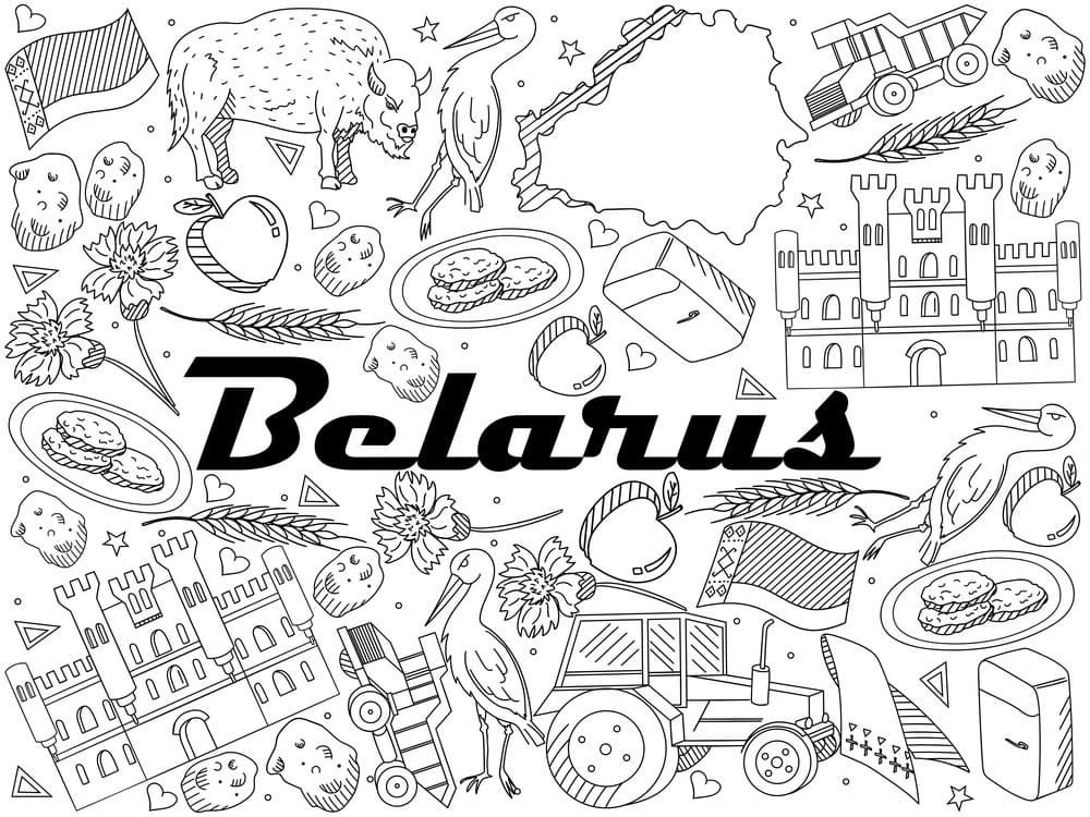 Printable Belarus