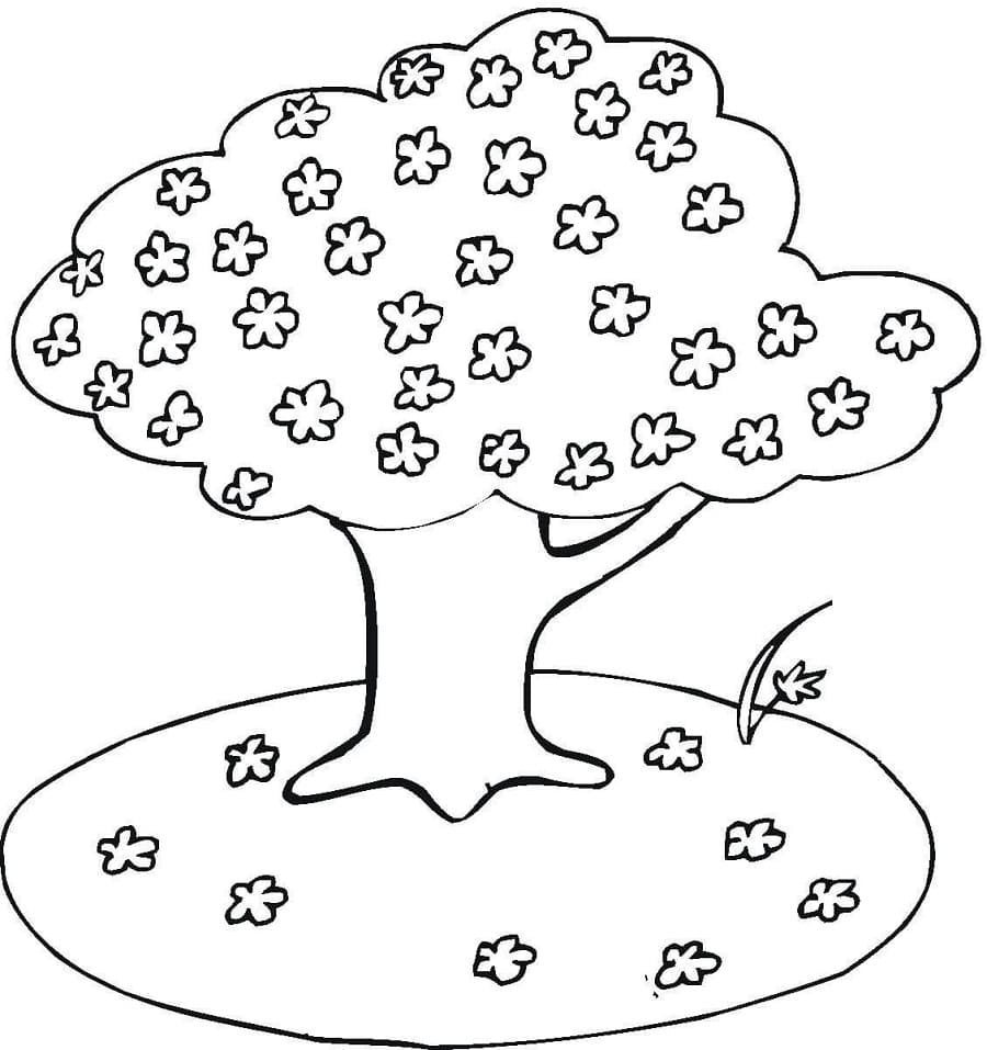 Printable Blossom Tree