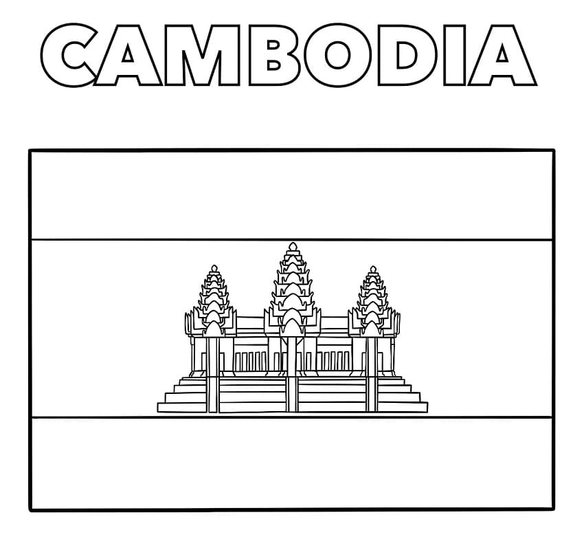 Printable Cambodia