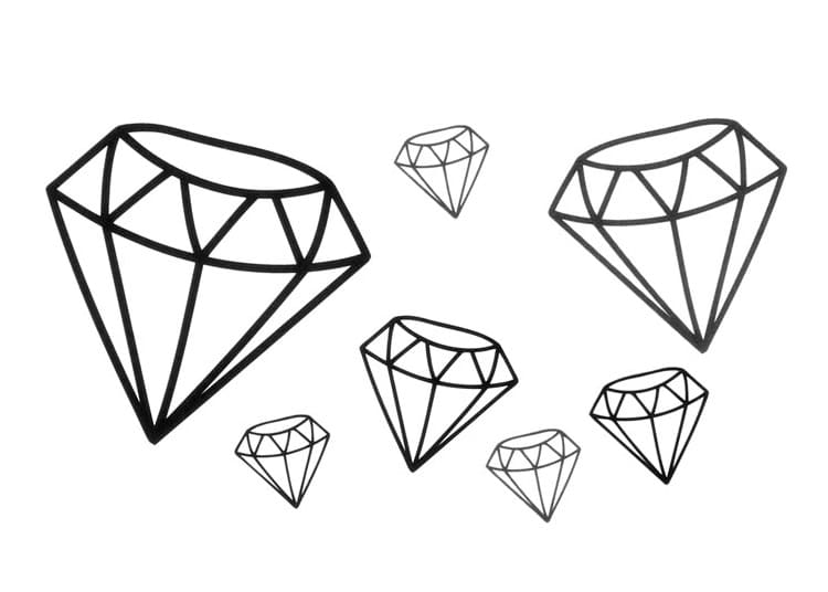 Printable Diamonds