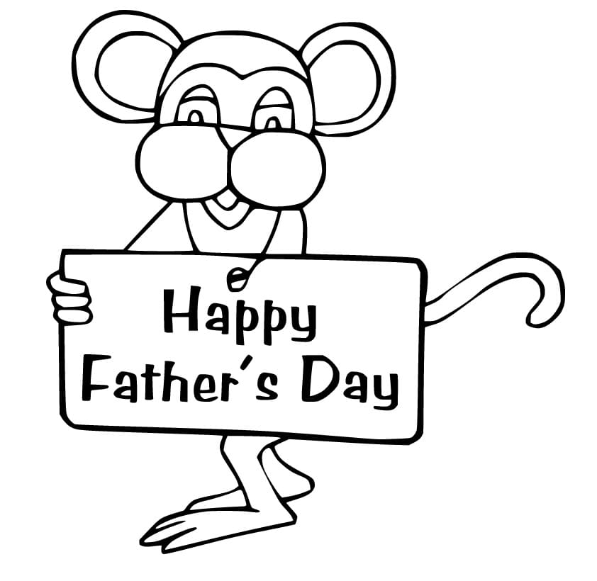 Printable Father #39 s Day Coloring Page Free Printable Coloring Pages