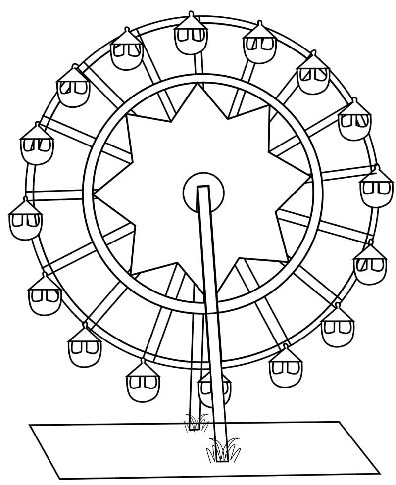 Printable Ferris Wheel