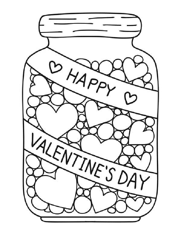 Valentine Day Printable Coloring Pages - Home Design Ideas