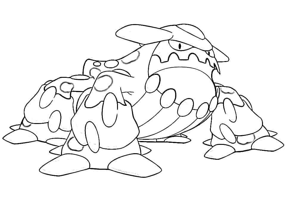 free printable heatran coloring pages pokemon