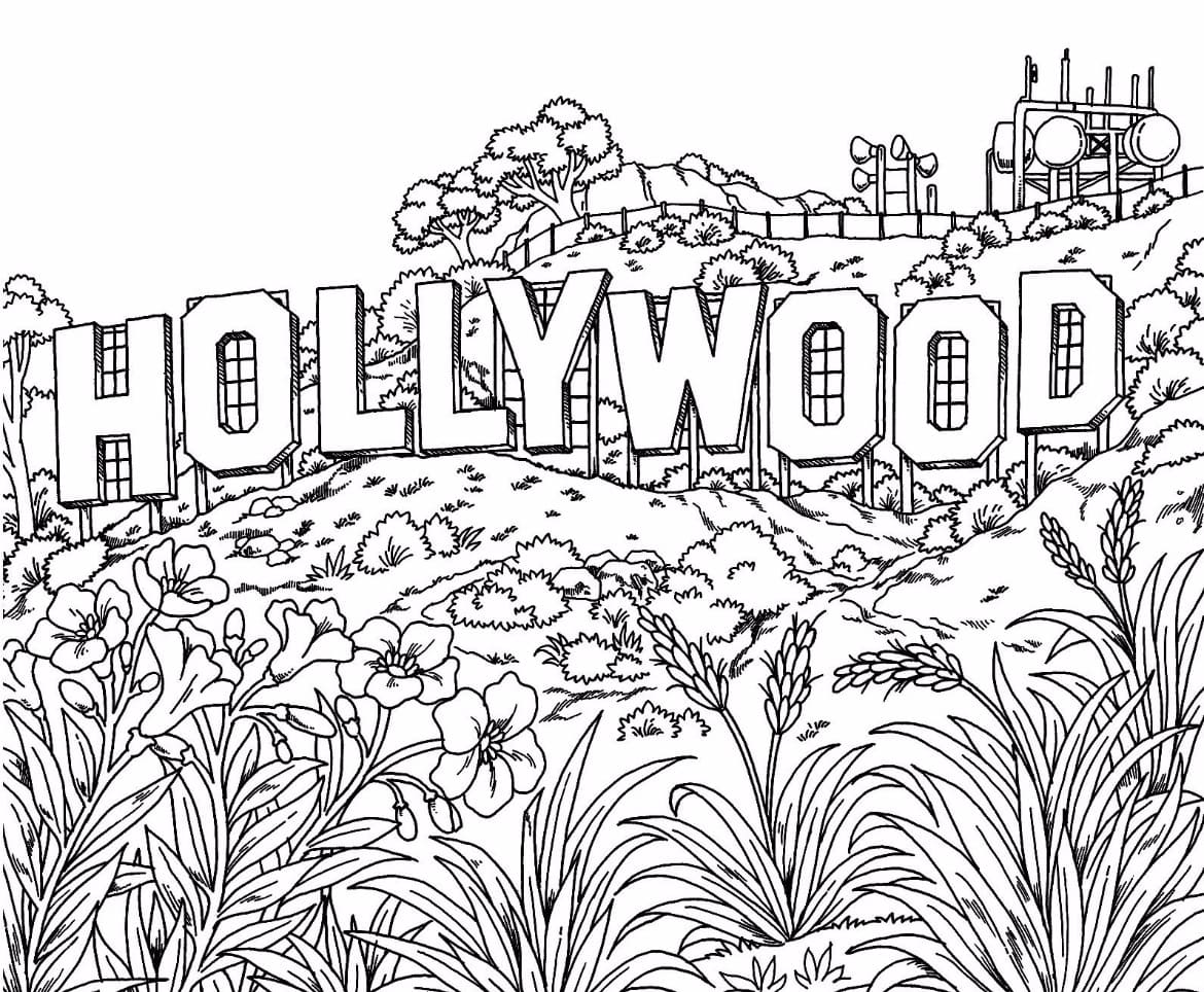 Printable Hollywood