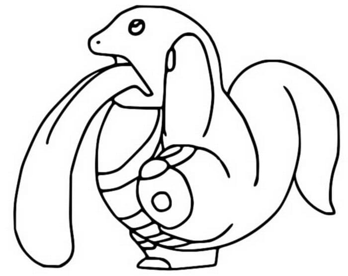 lickilicky coloring pages for kids pokemon