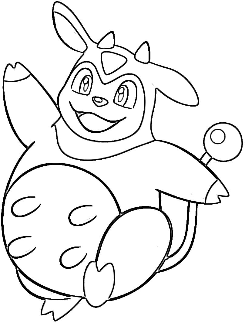 miltank coloring pages for children pokemon