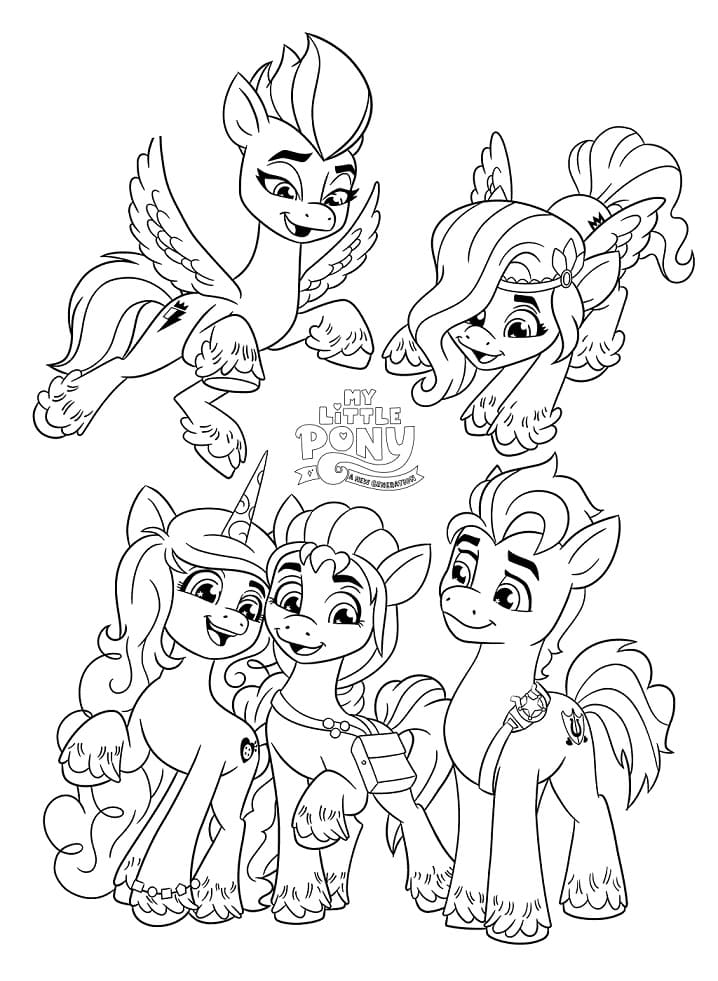 Printable My Little Pony A New Generation