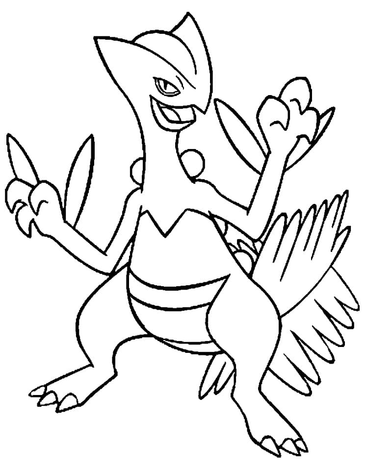 Printable Pokemon Sceptile