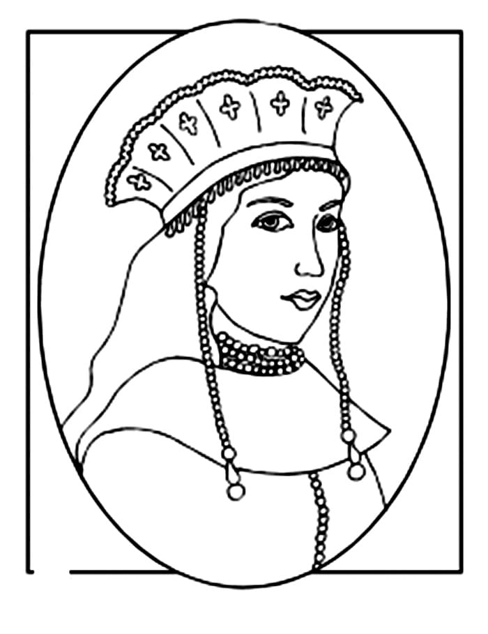 Printable Queen Coloring Page Free Printable Coloring Pages for Kids