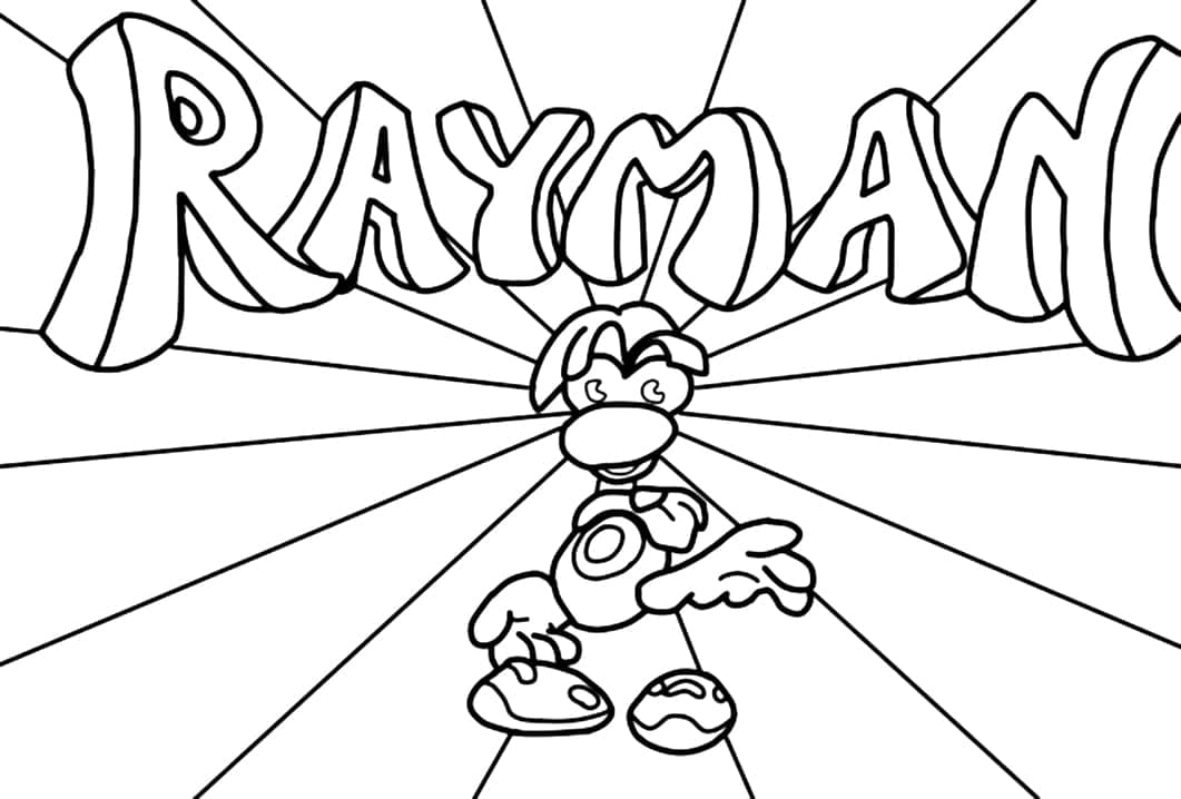 Printable Rayman