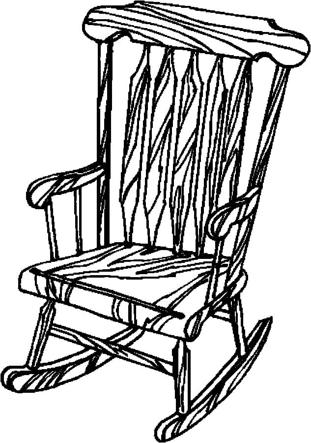 Printable Rocking Chair