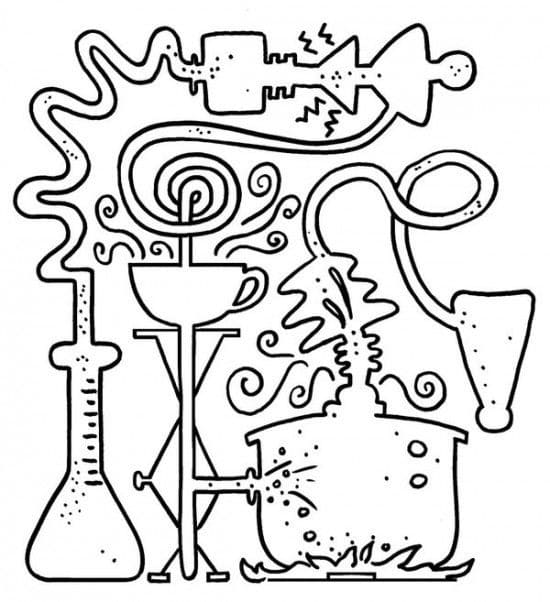 Science Coloring Pages To Print