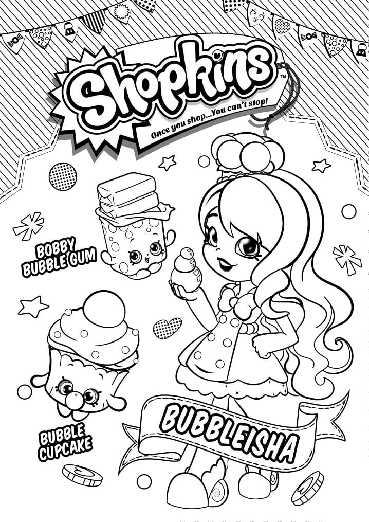 Shopkins Shoppies Para Impress o