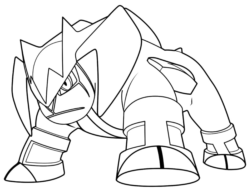 Printable Terrakion Coloring Page - Free Printable Coloring Pages for Kids