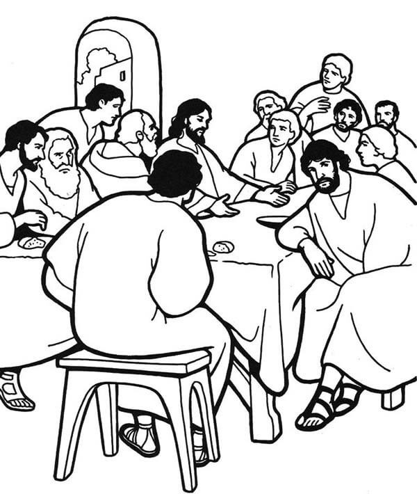 Printable The Last Supper