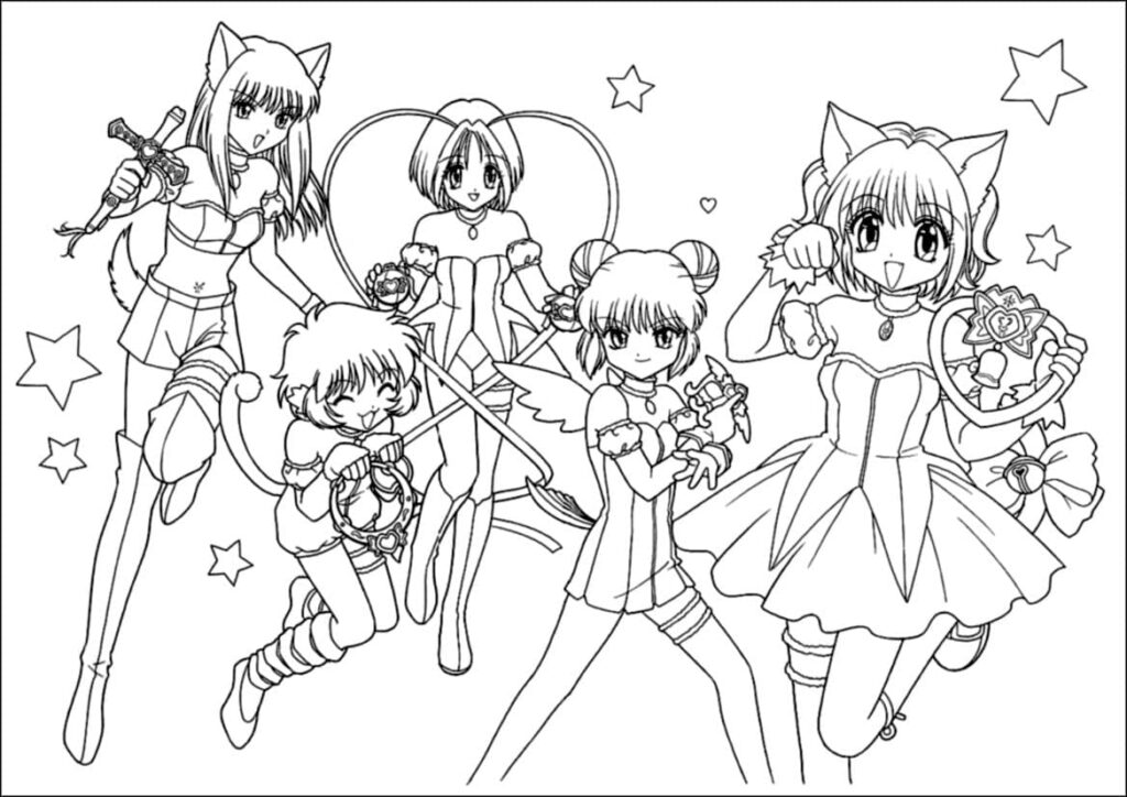 Printable Tokyo Mew Mew 