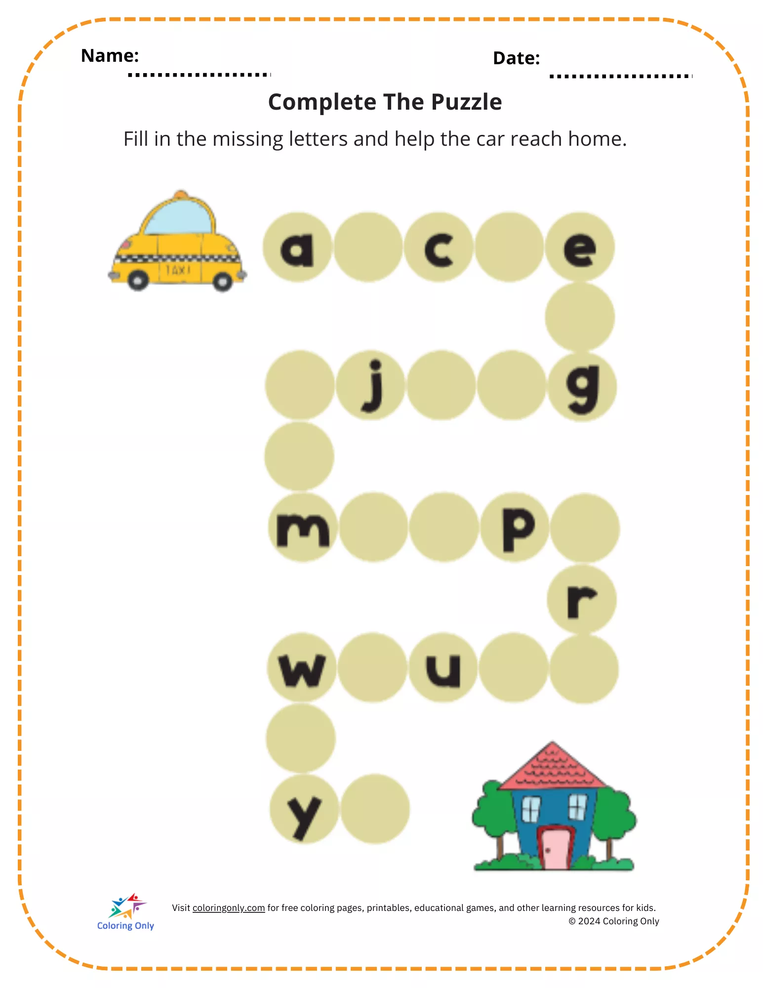 Printable worksheet template (1)