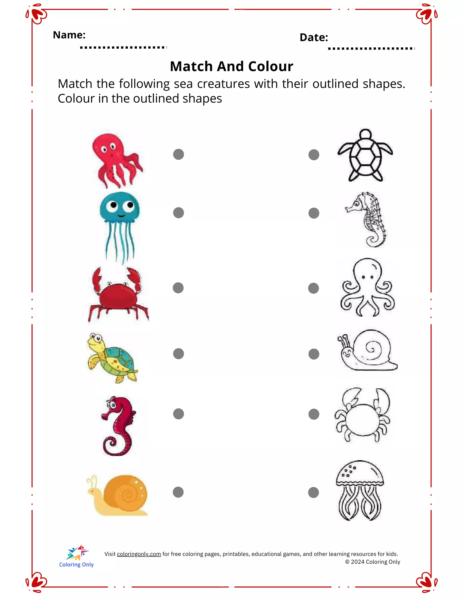 Printable worksheet template