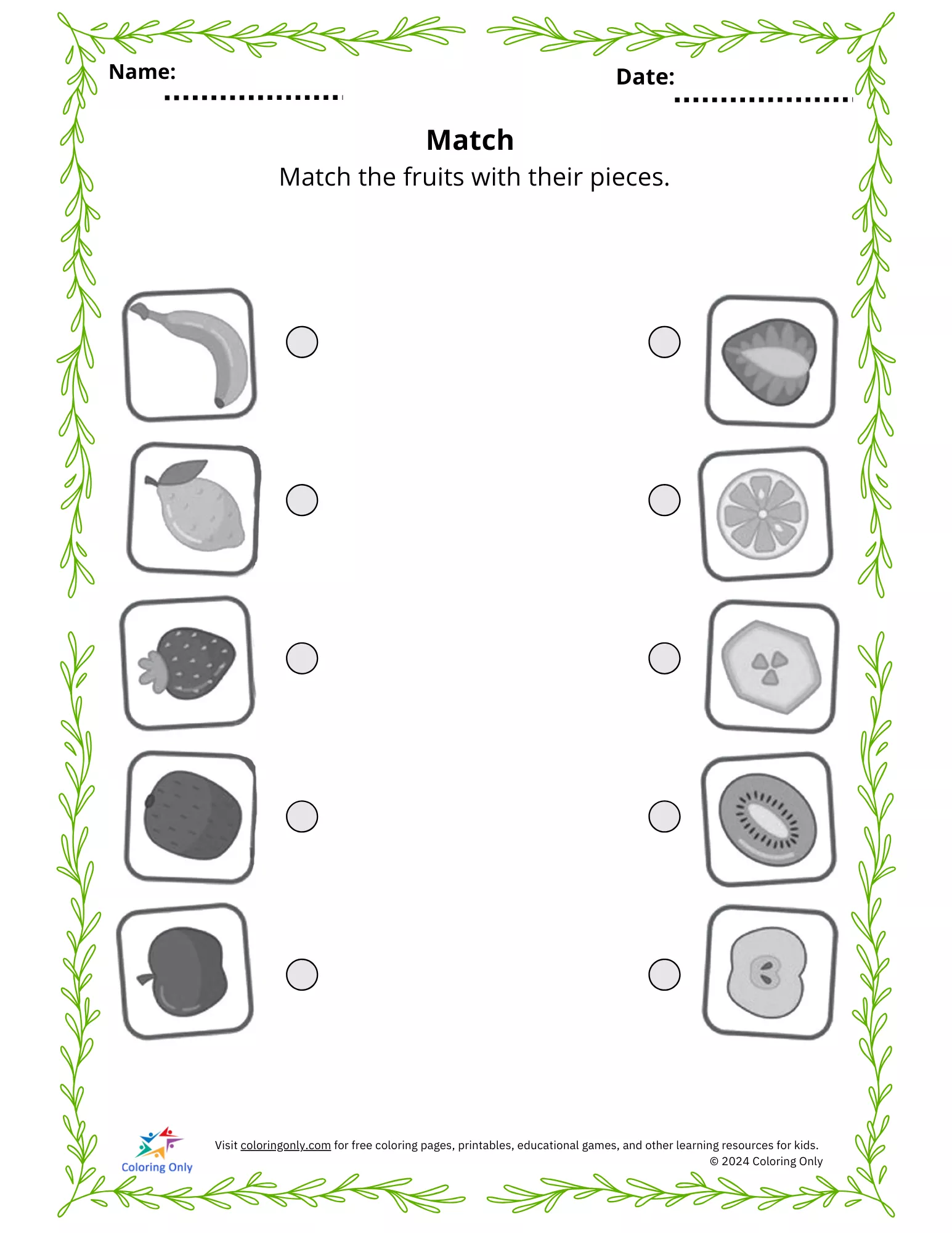 Printable worksheet template