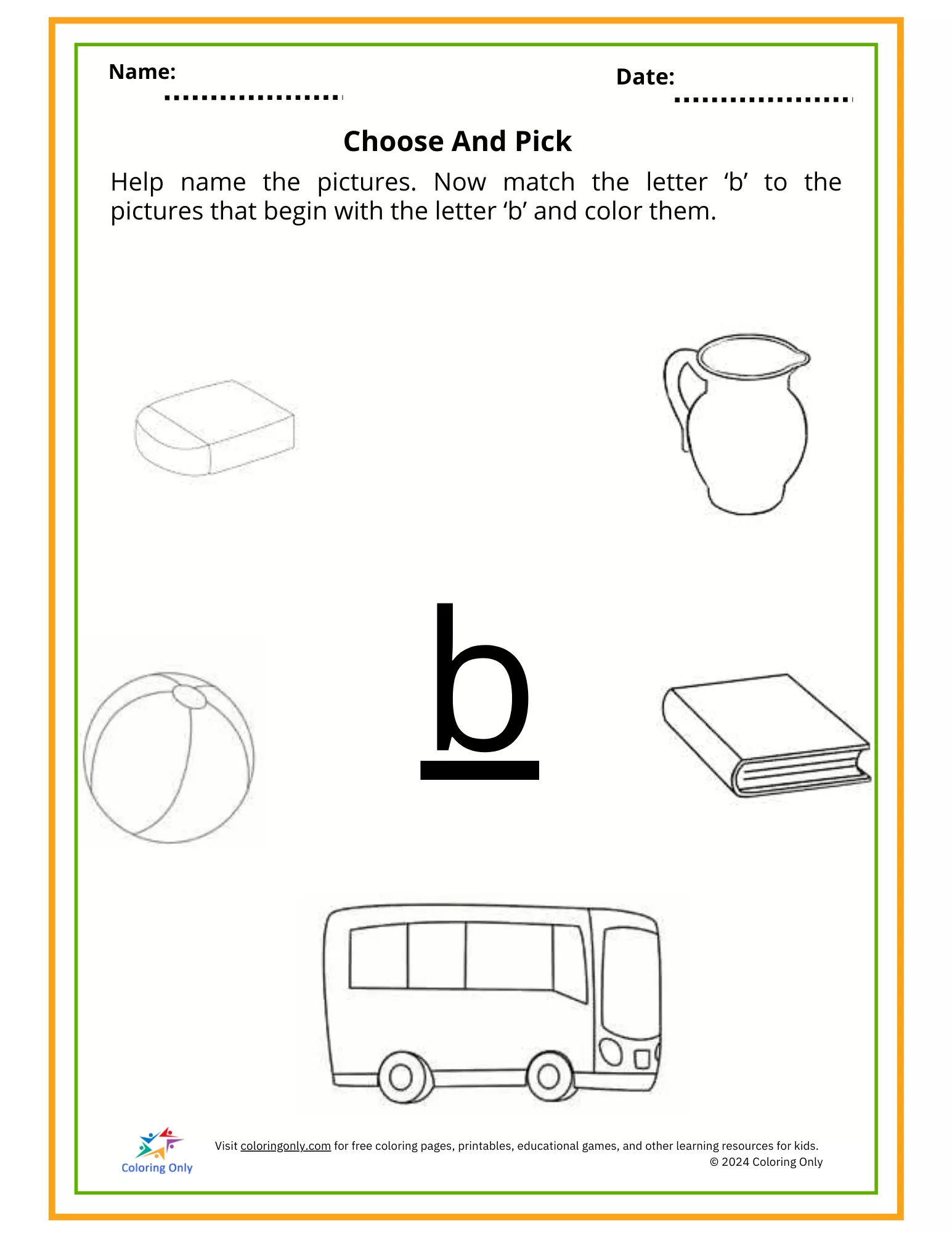 Printable worksheet template