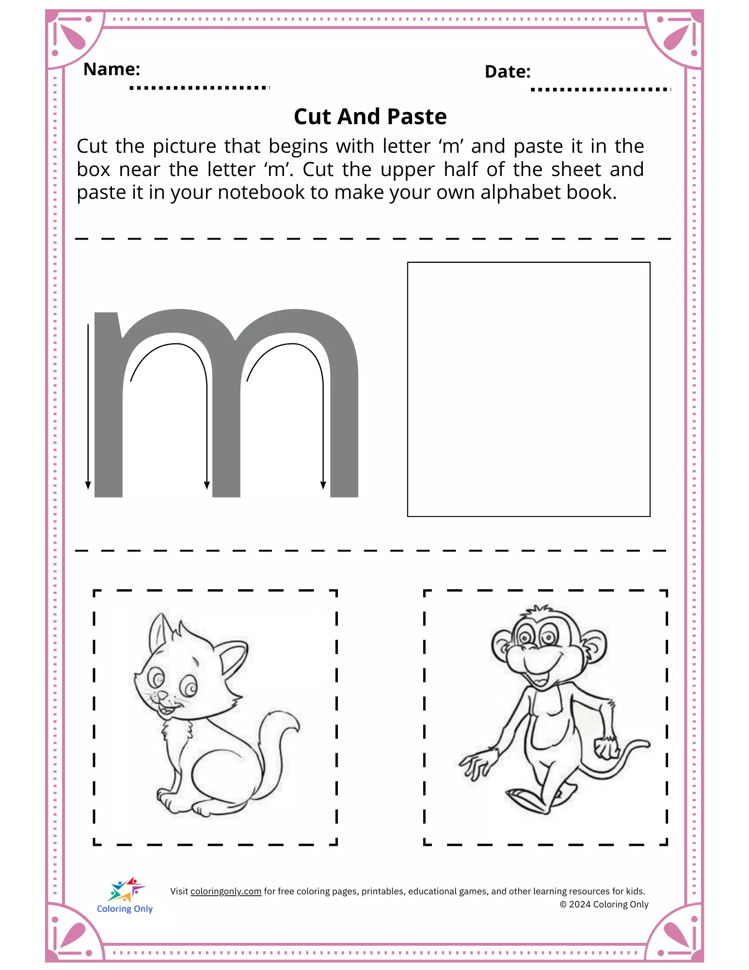 Printable worksheet template