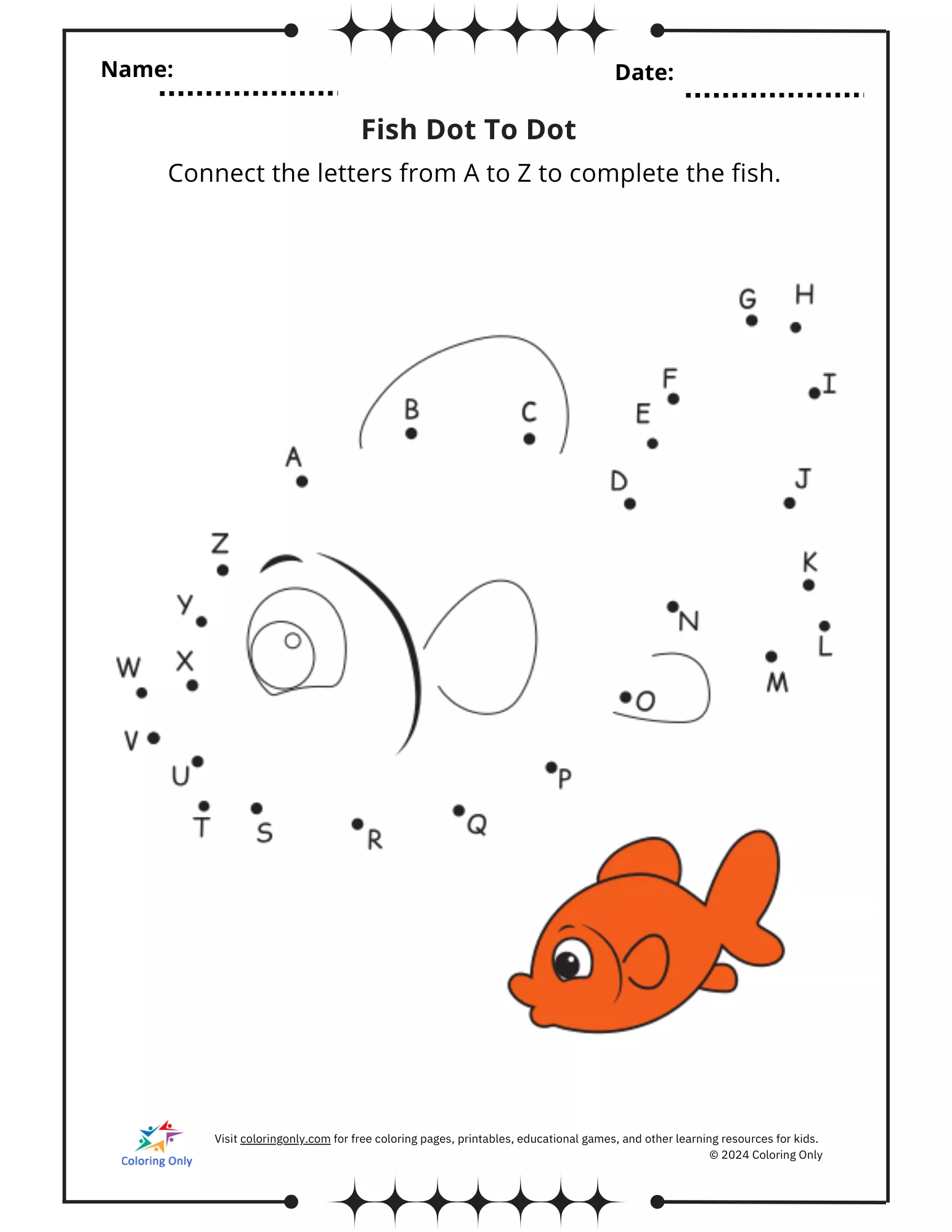 Printable worksheet template