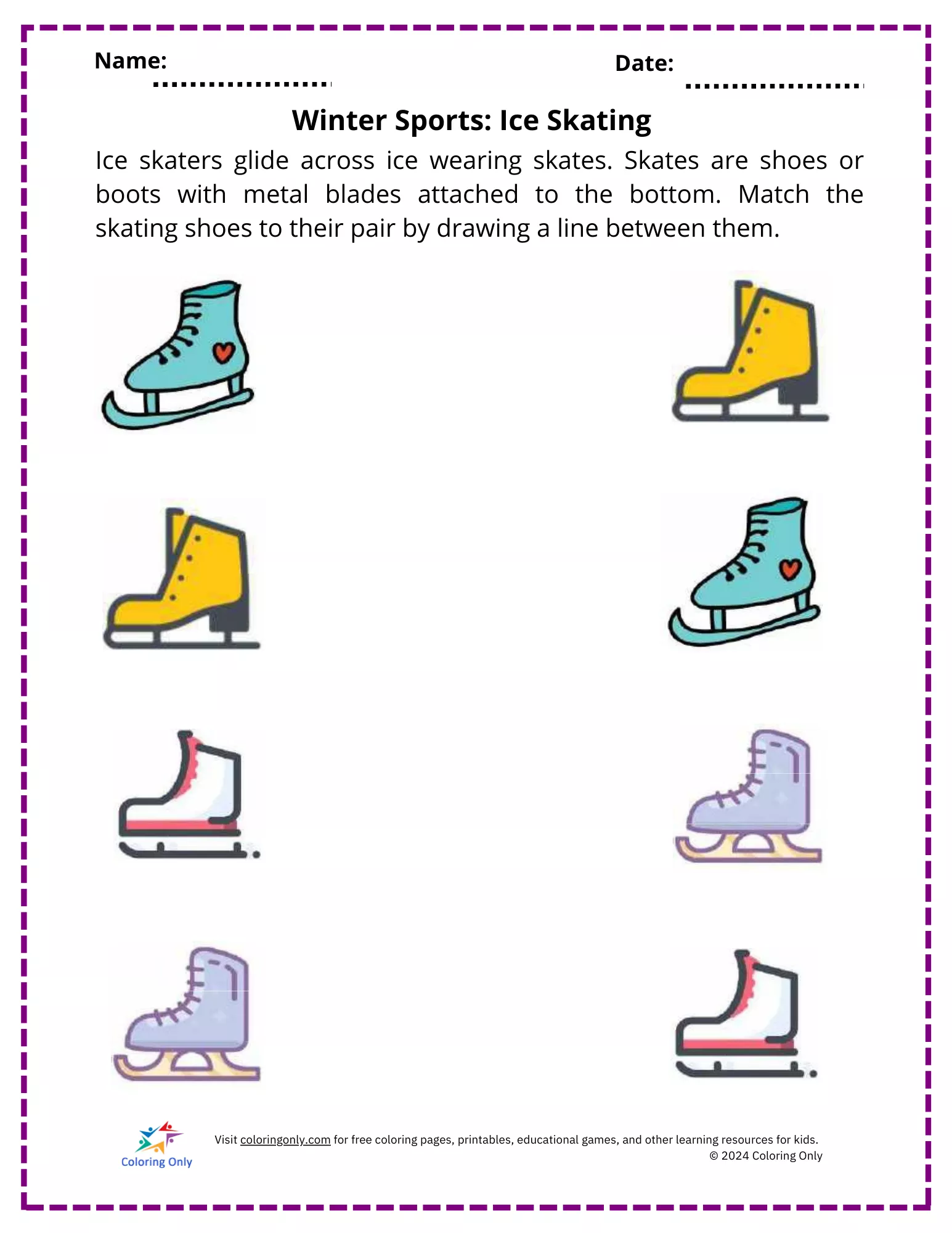 Printable worksheet template