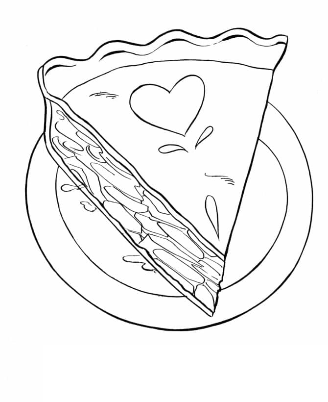 Pumpkin Pie Printable Coloring Page Free Printable Coloring Pages For 