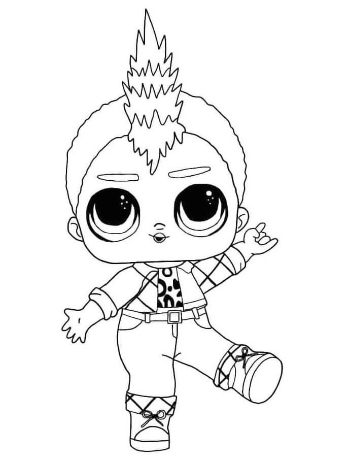 583 Cute Lol Boy Coloring Pages for Adult