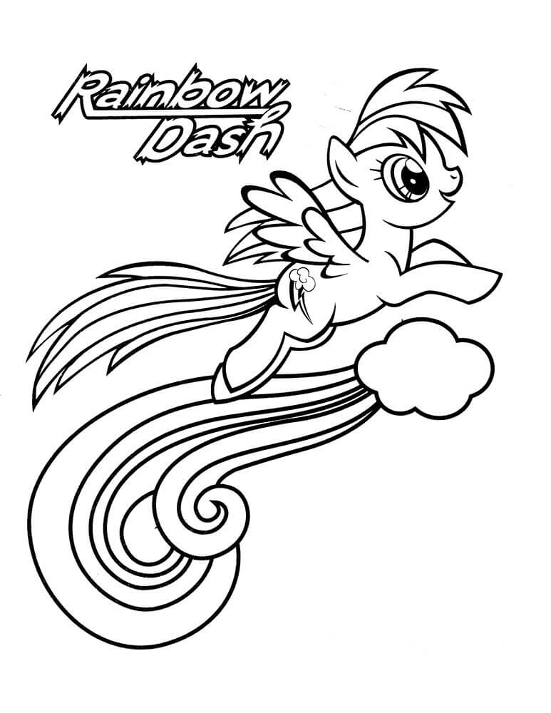 How To Draw Rainbow Dash Flying How To Draw Rainbow Dash Flying