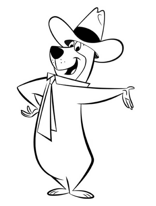 64 Yogi Bear Coloring Pages  Best HD
