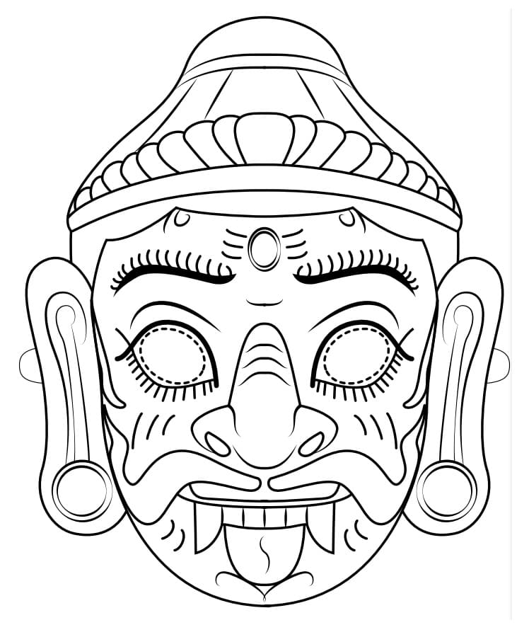 Ravana Mask