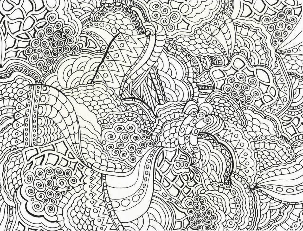 Really Hard Coloring Page   Free Printable Coloring Pages for Kids