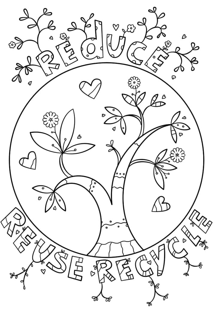 Reduce Reuse Recycle Printable Worksheets
