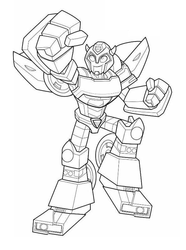 transformers rescue bots coloring pages