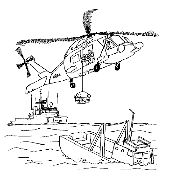 airplanes and helicopters coloring pages