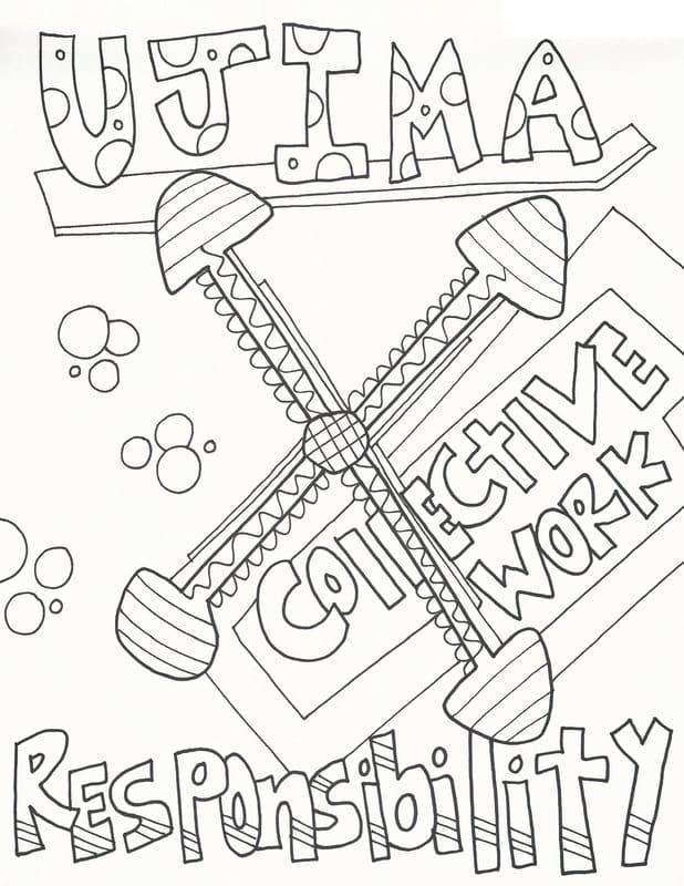 Responsibility Doodle Coloring Page - Free Printable Coloring Pages for
