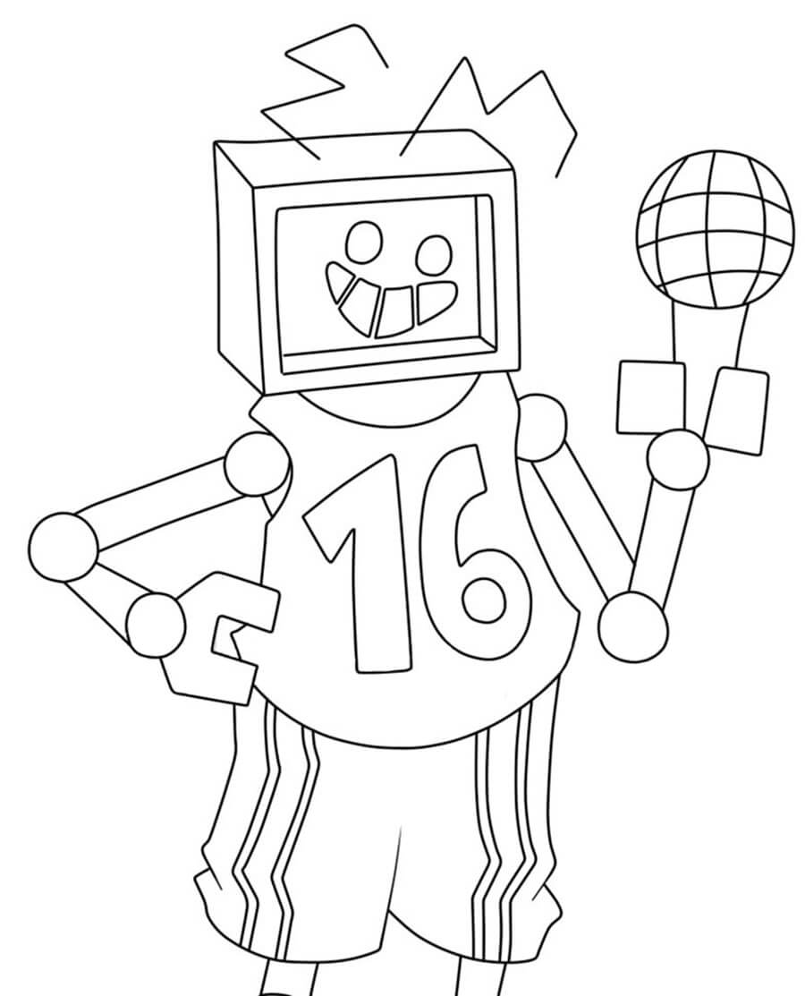 Friday Night Funkin Coloring Pages - Free Printable Coloring Pages for Kids