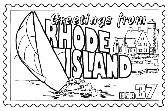 Rhode Island Stamp