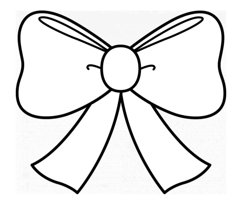 Bow Coloring Pages - Free Printable Coloring Pages for Kids