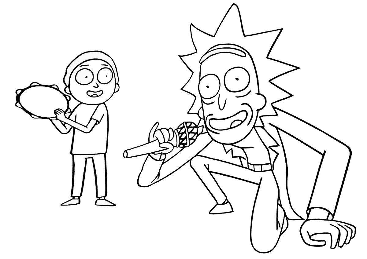 rick-sanchez-and-morty-coloring-page-free-printable-coloring-pages