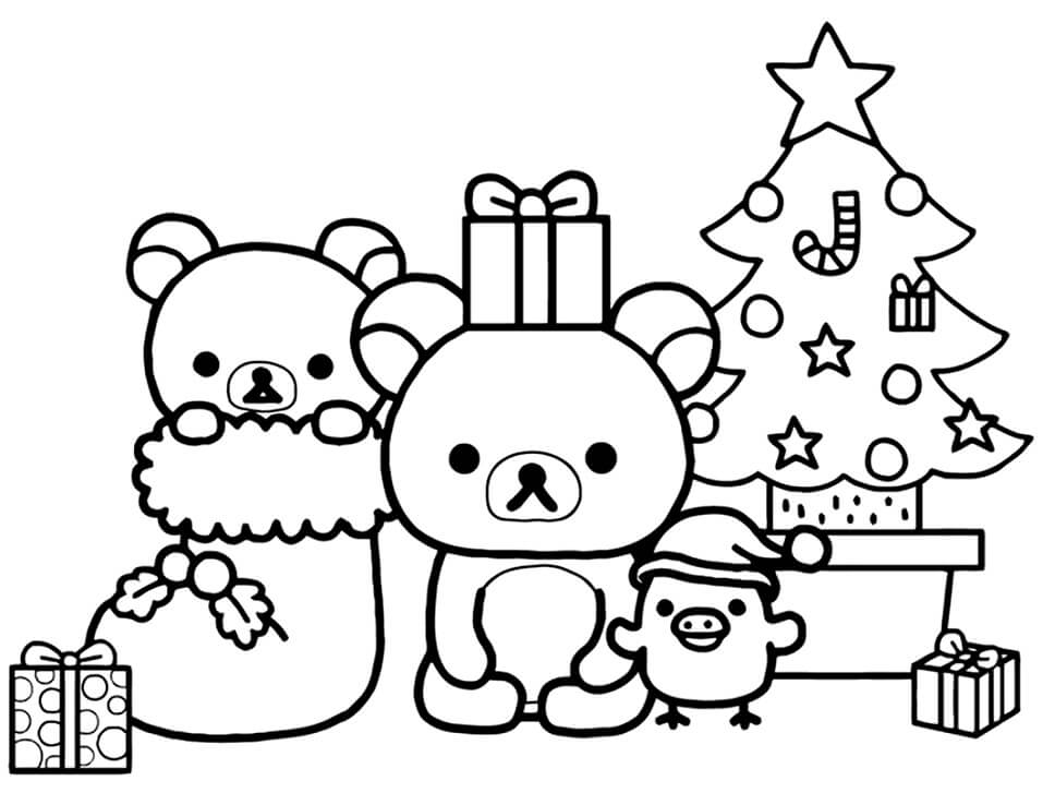 Rilakkuma Coloring Pages - Free Printable Coloring Pages for Kids