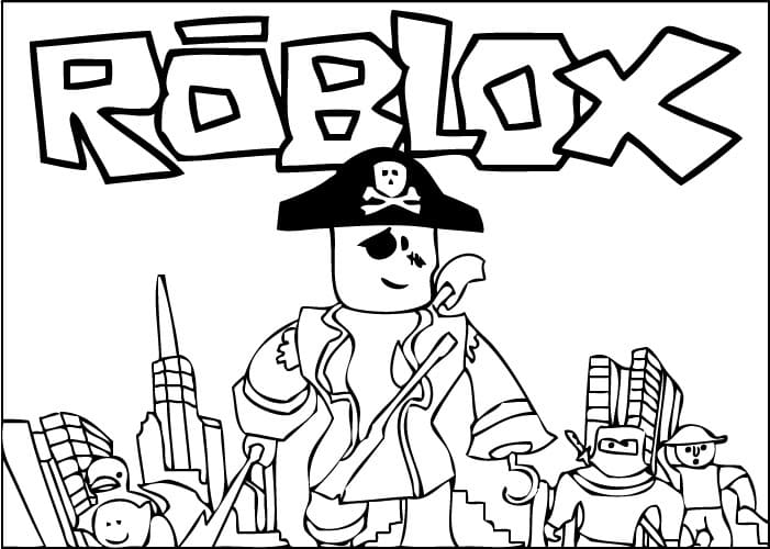 Three Roblox Coloring Page Free Printable Coloring Pages for Kids