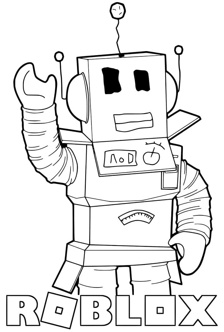 Roblox Coloring Pages - Free Printable Coloring Pages for Kids